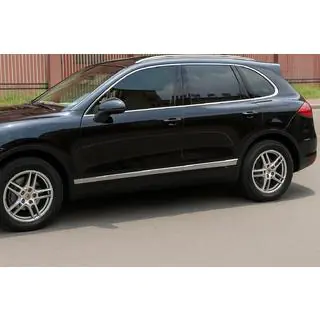 Дверные молдинги Libao (4 шт, пластик) Porsche Cayenne 2010-2017 гг. фото 1