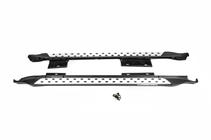 Subaru Outback 2009-2014 гг. Боковые Подножки OEM V2 (2 шт, алюминий) фото 4