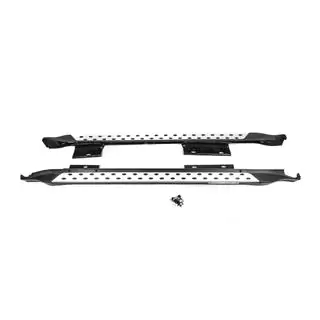 Боковые Подножки OEM V2 (2 шт, алюминий) Subaru Outback 2009-2014 гг. фото 4