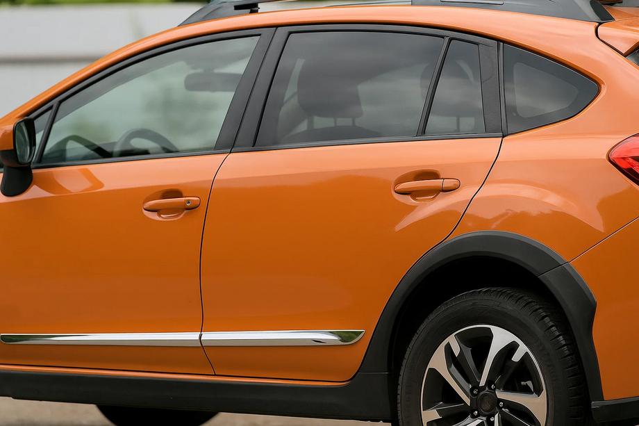 Subaru XV 2011-2017 гг. Дверные молдинги (4 шт, пластик) Image