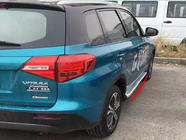 Suzuki Vitara 2015- гг. Боковые Подножки OEM (2 шт, Алюминий) фото 2