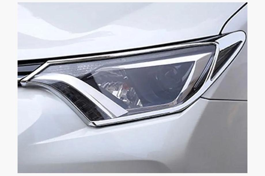 Toyota Rav 4 2013-2018 гг. Накладки на Фары Libao 2016-2018 (2 шт, пластик) Image