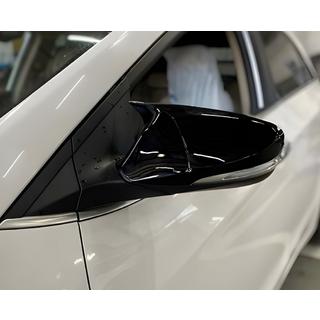 Накладки на зеркала с вырезом под поворотник в стиле BMW (2 шт) фото 3