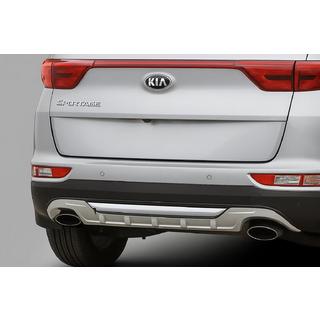 Задний диффузор V4 (2015-2019) Kia Sportage 2015-2021 гг. фото 1