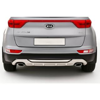 Задний диффузор V4 (2015-2019) Kia Sportage 2015-2021 гг. фото 3