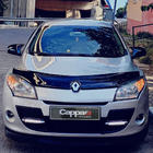 Renault Megane III 2009-2016 гг. Дефлектор капота 2009-2013 (EuroCap) фото 5