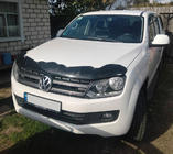 Volkswagen Amarok 2010-2022 гг. Дефлектор капота (EuroCap Dragon) фото 1