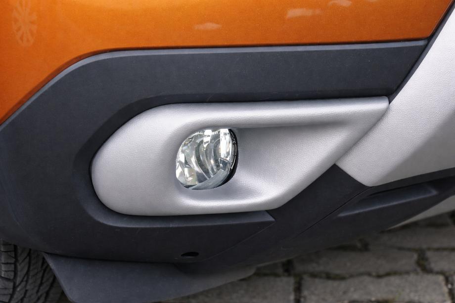 Renault Duster 2018-2024 гг. Накладки на противотуманные фары (ABS, серые) Image