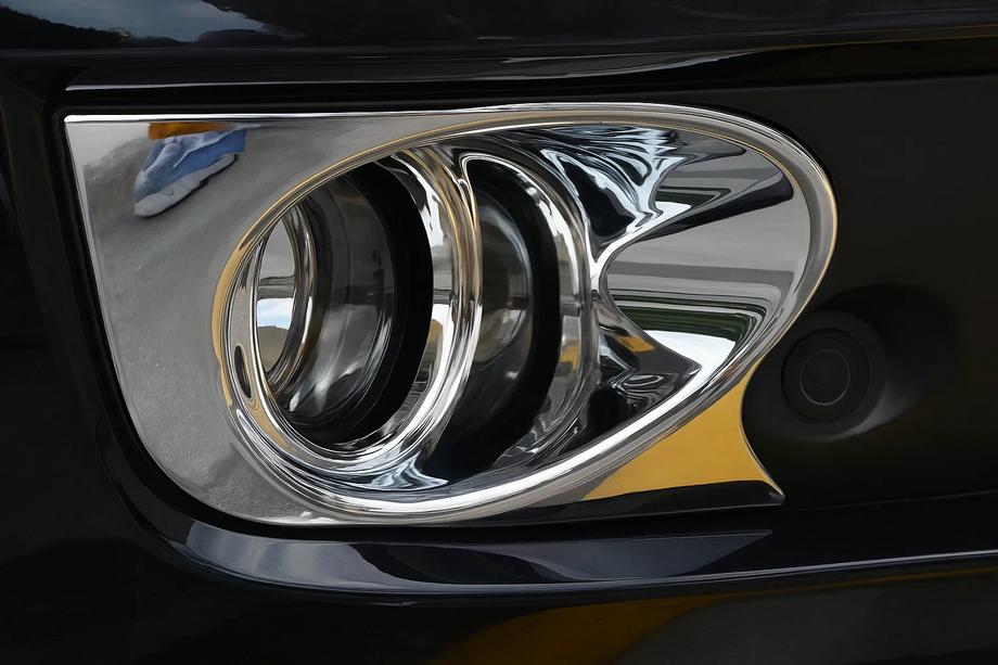 Geely Emgrand X7 2011- гг. Хром накладки на противотуманные фары Libao (2 шт, пластик) Image