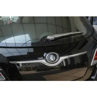 Накладка на крышку багажника верхняя Libao нержавейка GreatWall Haval H6 2011- гг. фото 1