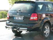 Kia Sorento I BL 2002-2009 гг. Спойлер Meliset (под покраску) фото 1