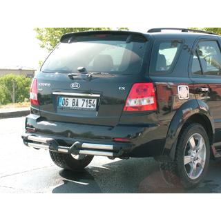 Спойлер Meliset (под покраску) Kia Sorento I BL 2002-2009 гг. фото 1