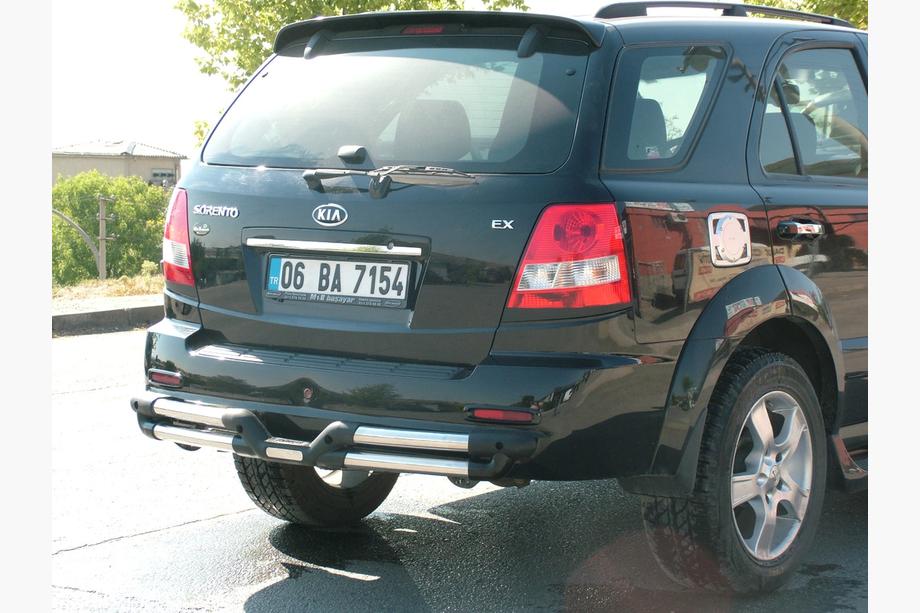 Kia Sorento I BL 2002-2009 гг. Спойлер Meliset (под покраску) Image