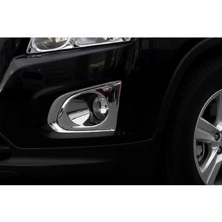 Накладки на Противотуманные Фары (2 шт, ABS) Chevrolet Trax 2012-2023 гг. фото 1