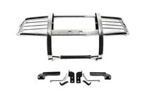 Toyota Land Cruiser 100 1998-2007 гг. Кенгурятник с защитой WINBO (нержавейка) фото 1