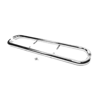 Защита боковых порогов (2 шт, нерж сталь) Toyota Land Cruiser 100 1998-2007 гг. фото 2