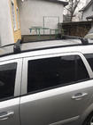 Opel Astra H 2004-2013 гг. Поперечины на интегрированные рейлинги с замком Skybar V2 (2 шт) Серые фото 9
