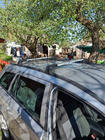 Opel Astra H 2004-2013 гг. Поперечины на интегрированные рейлинги с замком Skybar V2 (2 шт) Серые фото 1