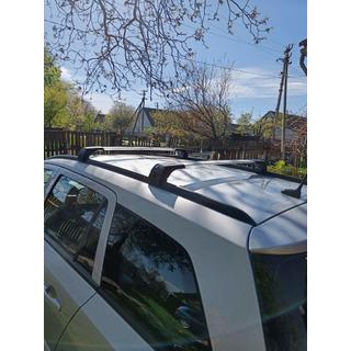 Поперечины на интегрированные рейлинги с замком Skybar V2 (2 шт) Opel Astra H 2004-2013 гг. фото 2