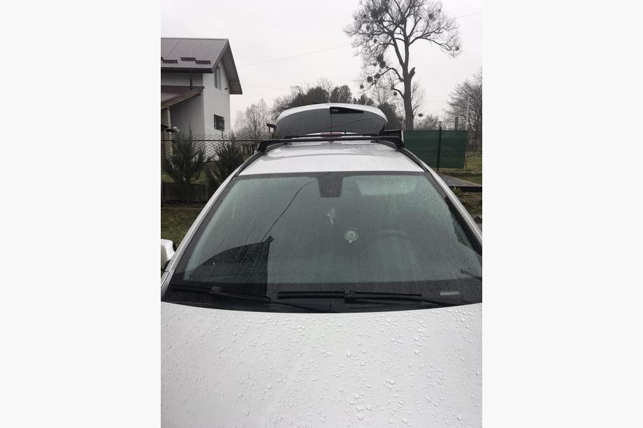 Opel Astra H 2004-2013 гг. Поперечины на интегрированные рейлинги с замком Skybar V2 (2 шт) Фото 10