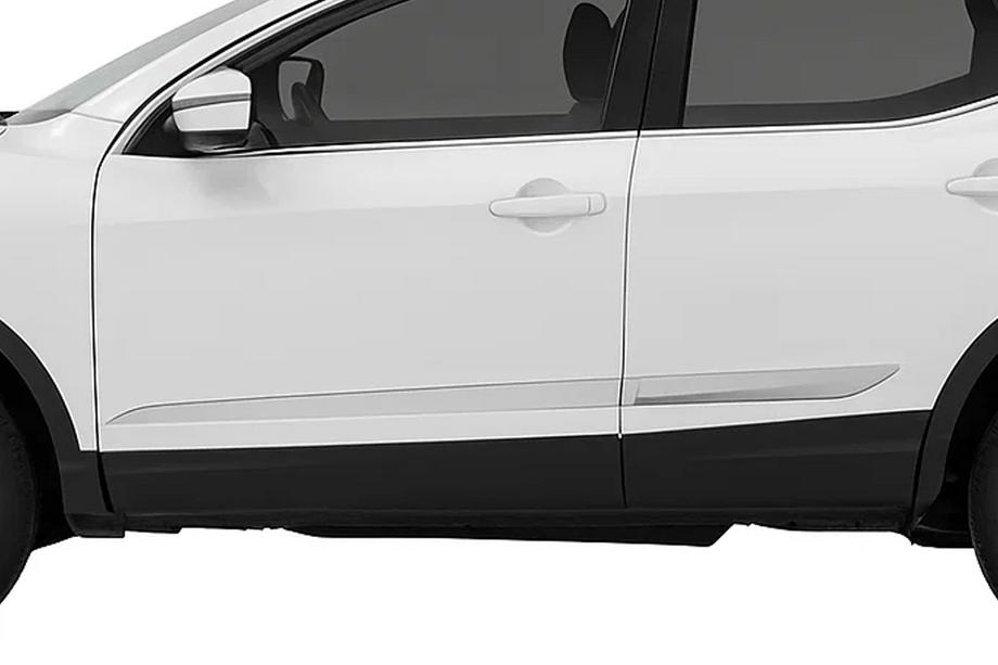 Nissan Qashqai 2014-2021 гг. Хромированные молдинги дверей Libao V2 (4 шт.) Image