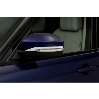 Хромированные накладки-полоски на зеркала (2 шт) Range Rover Sport 2014-2022 гг. фото 2
