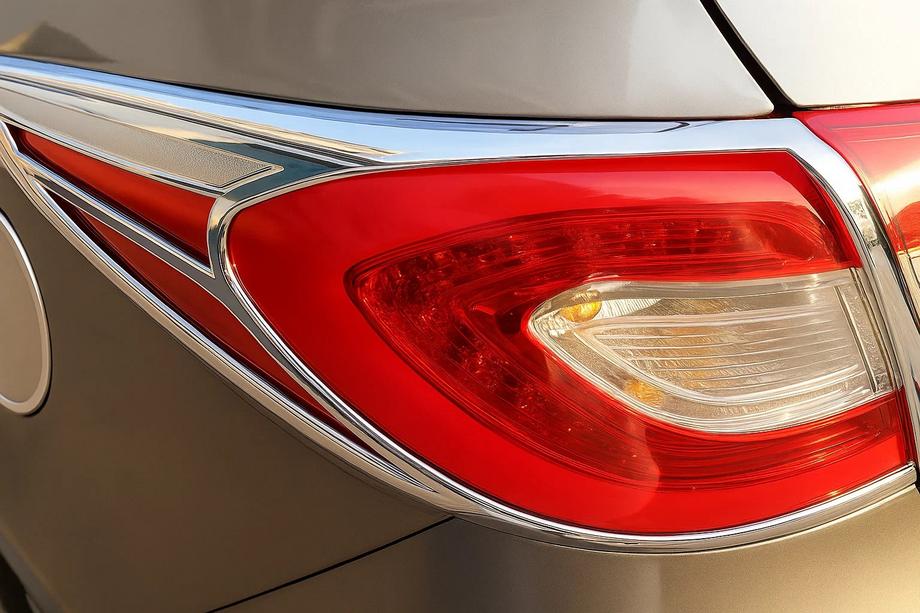 Hyundai IX-35 2010-2015 гг. Хром Накладки на Задние Фонари 2013-2015 (ABS) Image