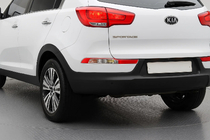 Kia Sportage 2010-2015 гг. Накладки на задние противотуманные фары для модели R (азиатский рынок) фото 1