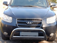 Hyundai Santa Fe 2 2006-2012 гг. Кенгурятник Winbo (нержавейка) фото 3