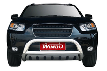 Hyundai Santa Fe 2 2006-2012 гг. Кенгурятник Winbo (нержавейка) фото 1