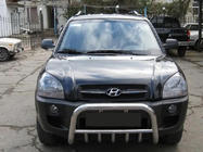 Hyundai Tucson JM 2004- гг. Кенгурятник Winbo V1 (нержавейка) фото 4
