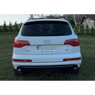 Рамка номерного знака хром Audi (1 шт, нержавеющая сталь) фото 2