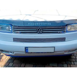 Рамка номерного знака хром Transporter (1 шт, нержавеющая сталь) Volkswagen T4 Transporter 1990-2003 гг. фото 1