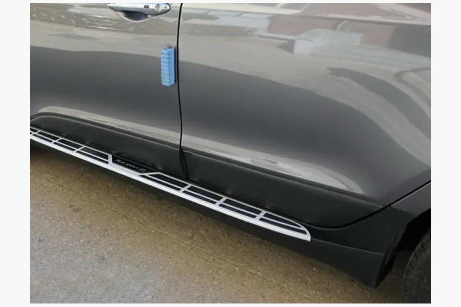 Hyundai IX-35 2010-2015 гг. Боковые Подножки Libao OEM V3 (2 шт, пластик) Image