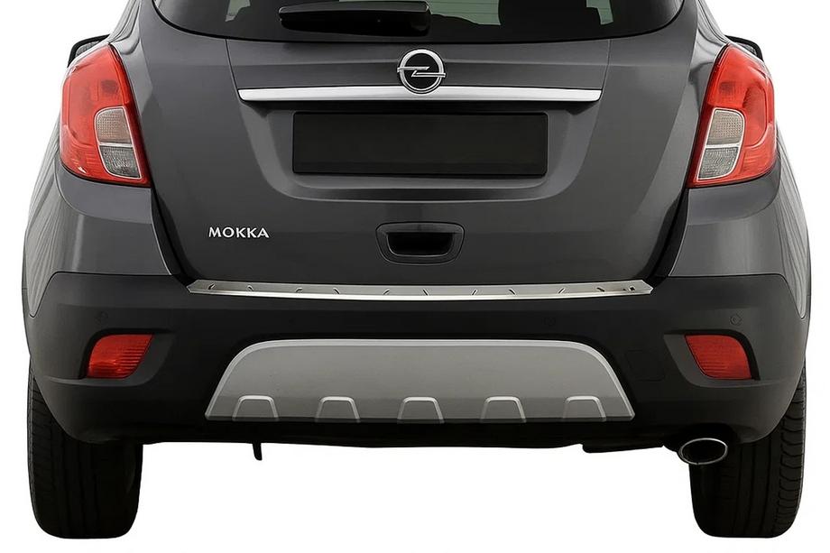 Opel Mokka 2012-2021 гг. Передние и Задние Накладки на Бампер Фото 2