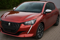 Peugeot 208 2019- гг. Накладки на Зеркала (2 шт, Нержавейка) фото 1