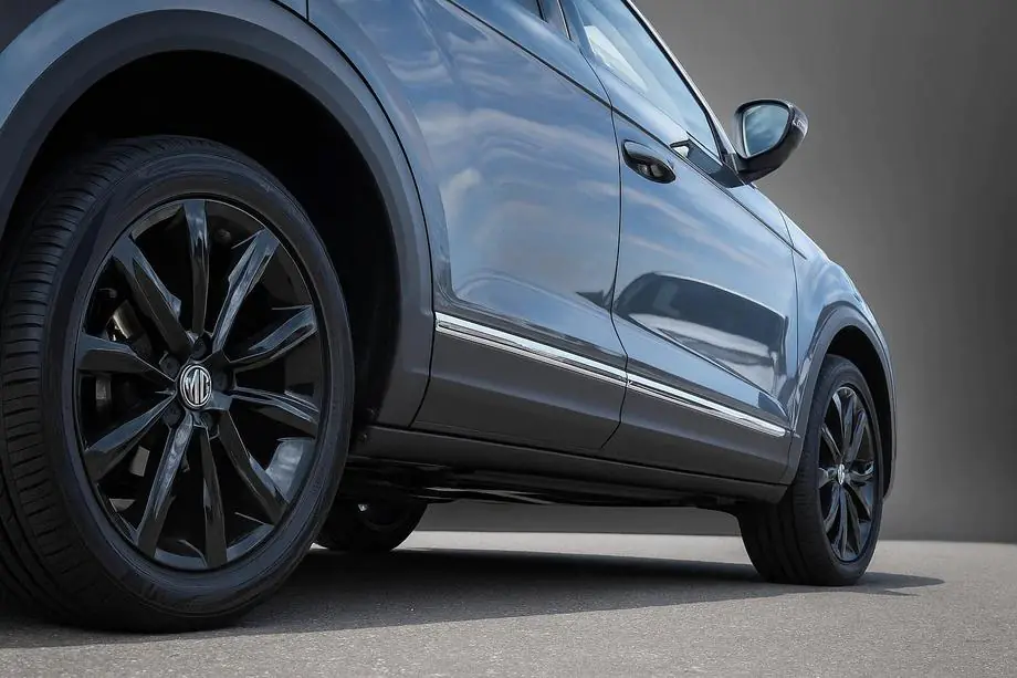Volkswagen Tiguan 2016-2023 гг. Дверные молдинги Carmos для AllSpace (4 шт, нержавейка) Image