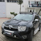 Renault Duster 2008–2017 гг. Комплект накладок на капот DRAGON (3 шт) фото 4