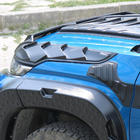 Mitsubishi L200 2015-2024 гг. Комплект накладок на капот DRAGON (2019+, 3 шт) фото 4