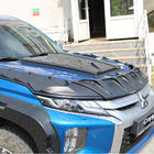 Mitsubishi L200 2015-2024 гг. Комплект накладок на капот DRAGON (2019+, 3 шт) фото 1