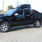 Nissan Navara 2006-2015 гг. Молдинги на двери (4 шт, ABS) фото 3
