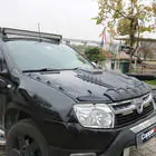 Renault Duster 2008–2017 гг. Накладка на капот (ABS) фото 5
