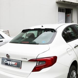 Бленда на заднее стекло (ABS) Fiat Tipo 2016- гг. фото 3
