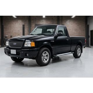 Боковые Подножки Rainbow (2 шт., Алюминий) Ford Ranger 2002-2006 гг. фото 1