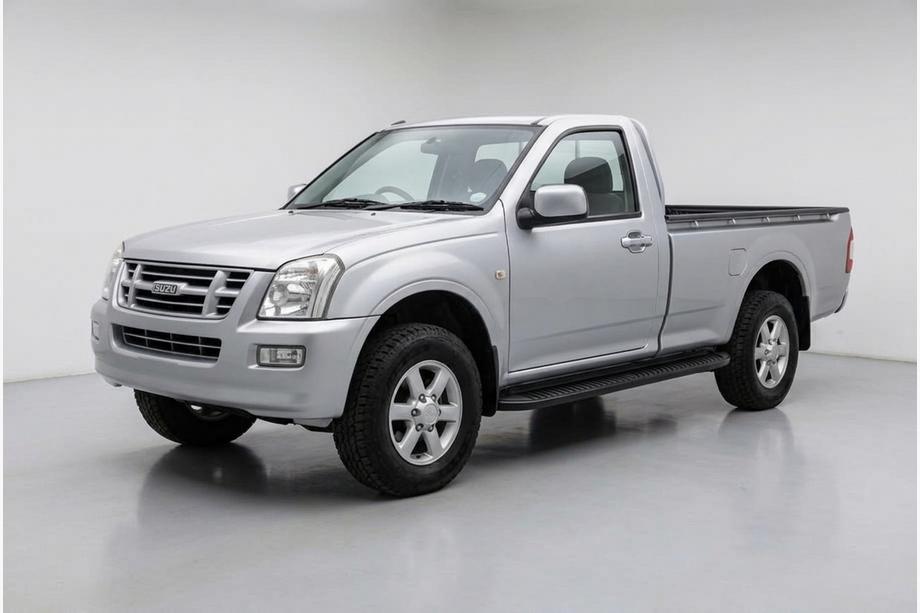 Isuzu D-Max 2002-2011 гг. Боковые Подножки Tayga Black (2007-2012, 2 шт., Алюминий) Image