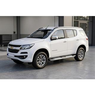 Боковые Подножки Mevsim Grey (2 шт., Алюминий) Chevrolet Trailblazer 2012-2019 гг. фото 1