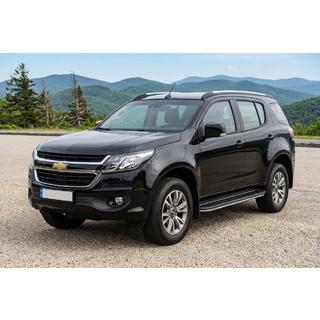 Боковые Подножки Duru (2 шт., Алюминий) Chevrolet Trailblazer 2012-2019 гг. фото 1