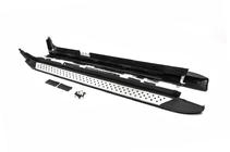 BMW X3 F25 2011-2018 гг. Боковые Подножки V3 OEM (2 шт., Алюминий) фото 1