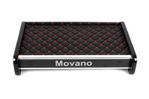 Opel Movano 2004-2010 гг. Полка на панель (Черная с красной строчкой) фото 2
