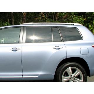 Рейлинги серые OEM (Алюминий) Toyota Highlander 2008-2013 гг. фото 1
